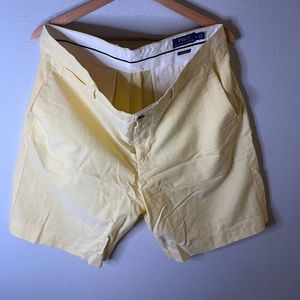Polo yellow shorts